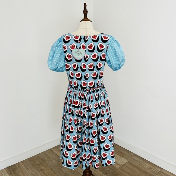 Irregular Choice x Sarsparilly Wonderful Wasabi Dress Sushi Kawaii Rockabilly M - Picture 7 of 10